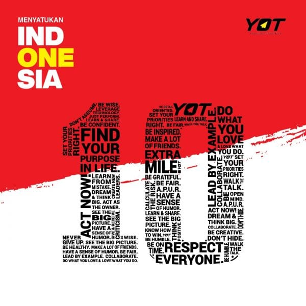 Sepuluh Tahun YOT: Saatnya Menyatukan Indonesia!