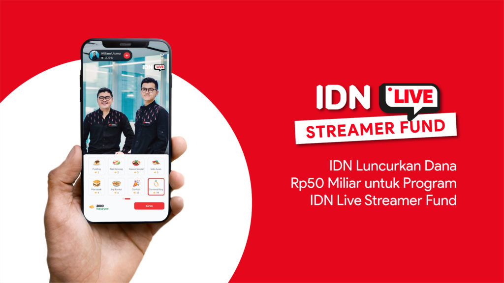 IDN Live Streamer Fund